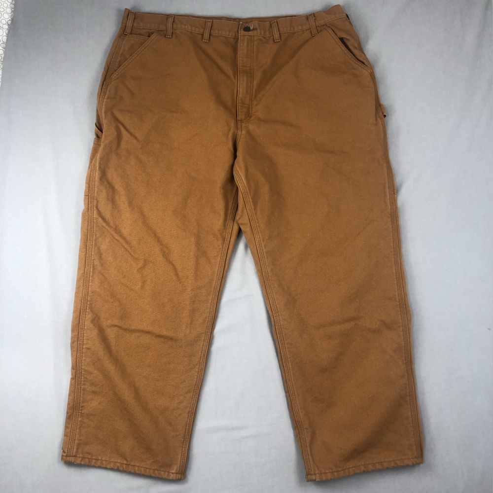 Carhartt Men's Loose Straight Washed Duck Lined Dungaree